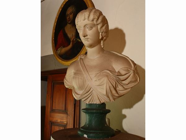 Scuola romana - Portrait of a woman