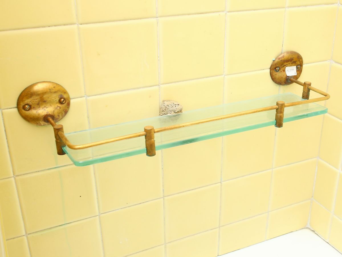 Set di Accessori per Sala da Bagno in Ottone