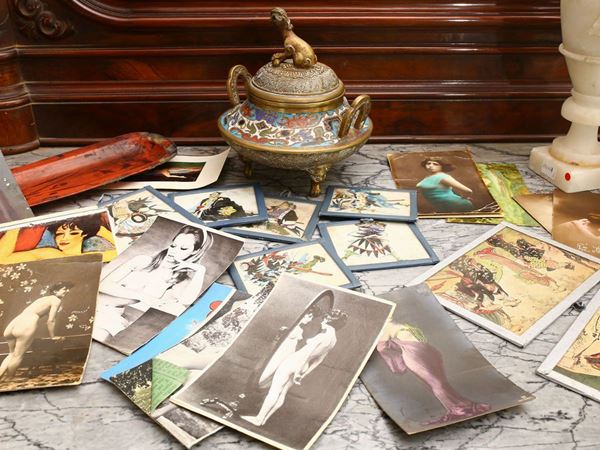 Lot of vintage curios  - Auction Furniture and Paintings from the Ancient Fattoria Franceschini, partly from Villa I Pitti - Maison Bibelot - Casa d'Aste Firenze - Milano