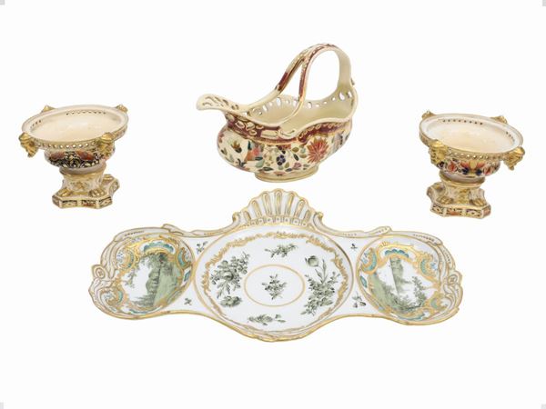 Lotto di oggetti in ceramica  - Asta Arredi, Dipinti e Curiosità da Collezioni Private - Maison Bibelot - Casa d'Aste Firenze - Milano