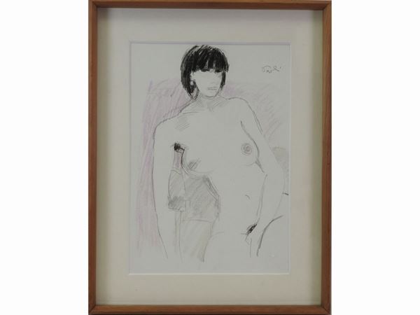 Bruno Paoli : Naked  ((1915-2005))  - Auction The florentine house of a milanese collector: important glasses, objects of art and contemporary art - Maison Bibelot - Casa d'Aste Firenze - Milano