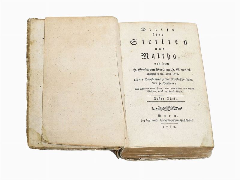 Michel Jean De Borch - Briefe Uber Sicilien Und Maltha ...