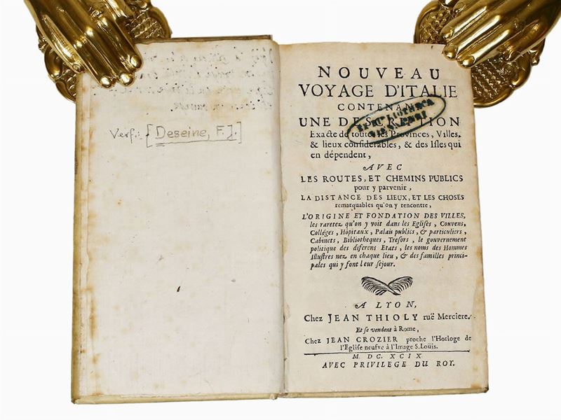 François Jacques Deseine - Nouveau Voyage D'italie