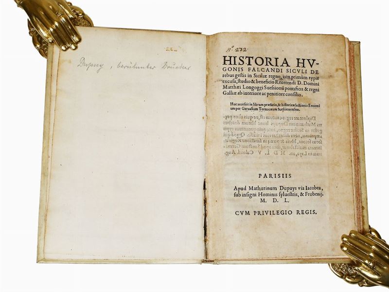 Hugo Falcandus - Historia Hugonis Falcandi Siculi De Rebus Gestis in Siciliae Regno ...