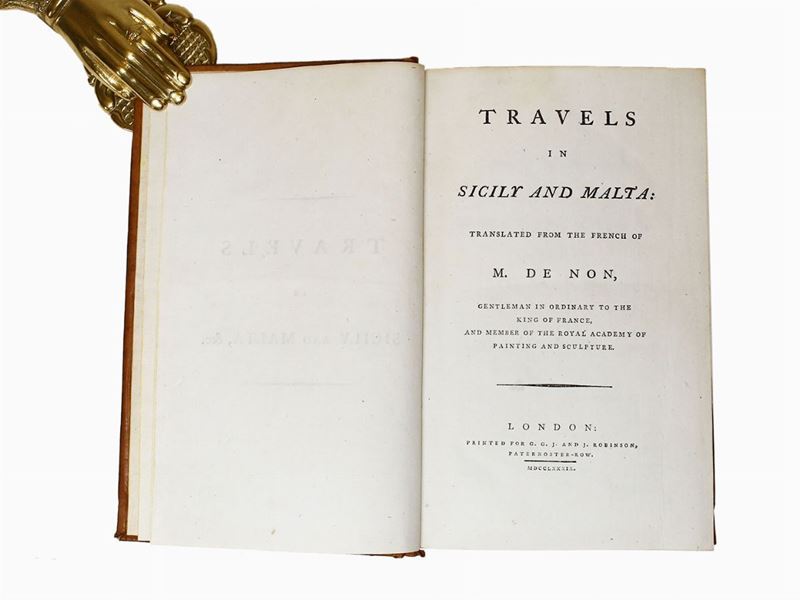 Travels in Sicily And Malta Translated From The French Of M. Denon
