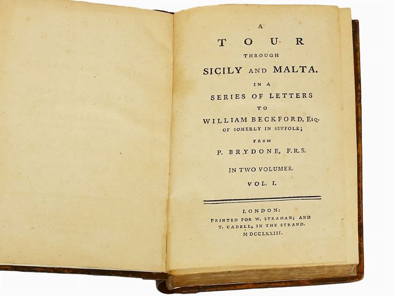 William Beckford - A Tour Through Sicily And Malta ...