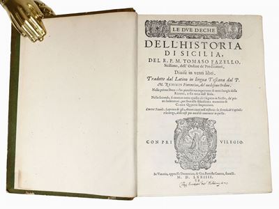 Le Due Deche Dell'historia di Sicilia ...