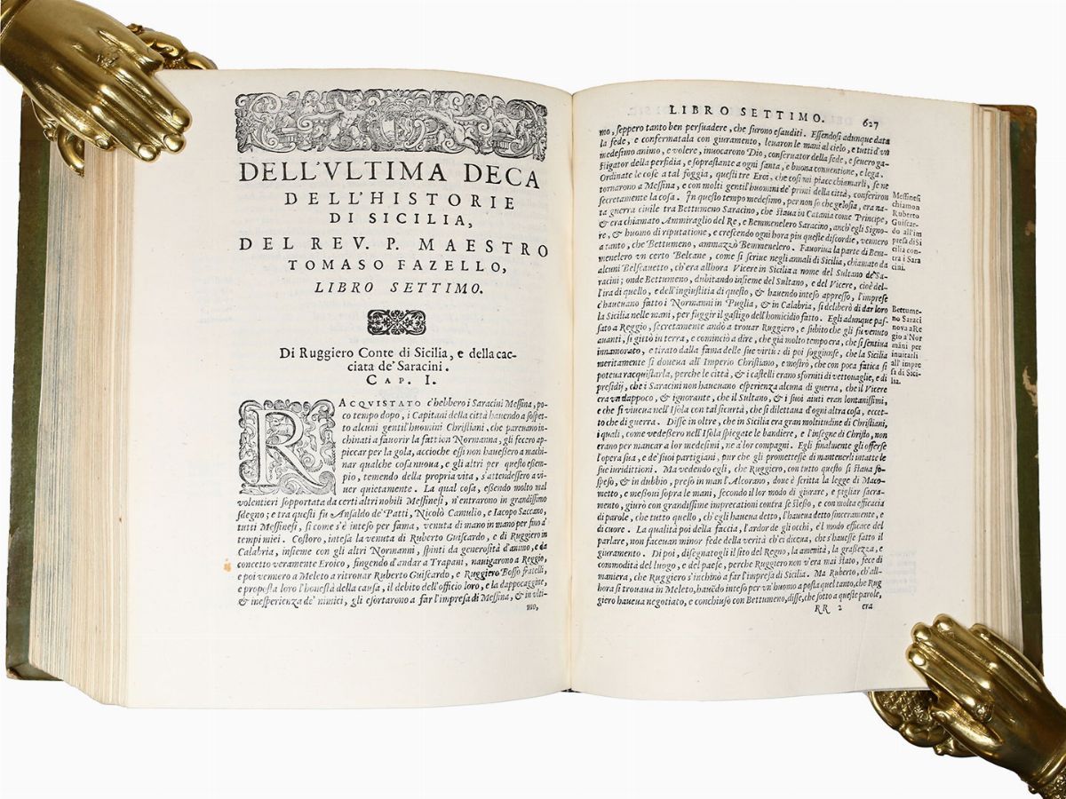 Tommaso Fazello - Le Due Deche Dell'historia di Sicilia ...