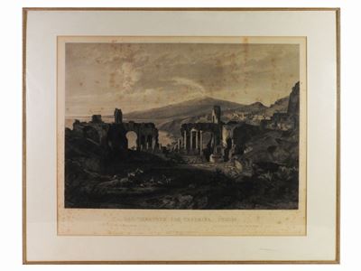 Das Theathrum Von Taormina - Sicilien