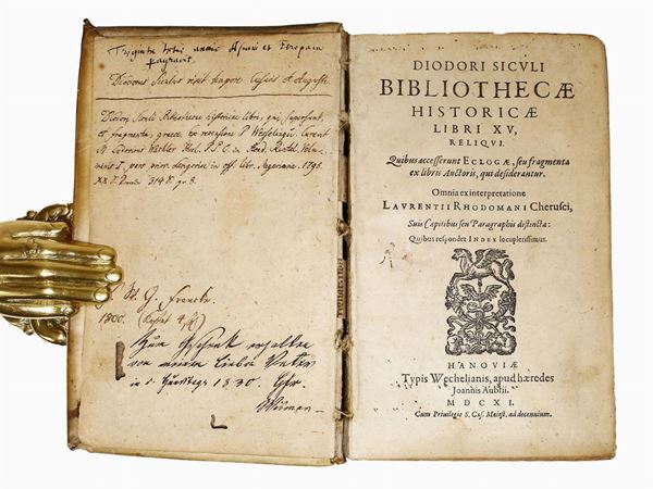 Diodorus Siculus - Bibliothecae historicae Libri XV, reliqui ...
