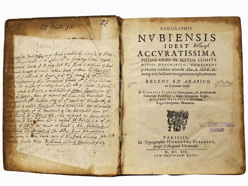 Idrisi - Geographia Nubiensis ...