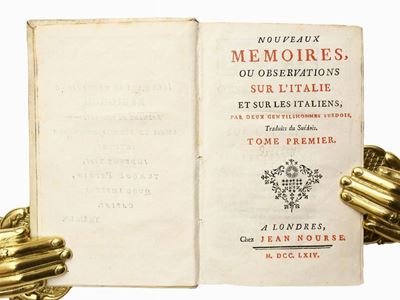 Nouveaux Mémoires, Ou Observations Sur L'italie Et Sur Les Italiens ...