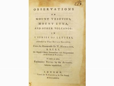 Observations On Mount Vesuvius, Mount Etna, And Other Volcanos ...