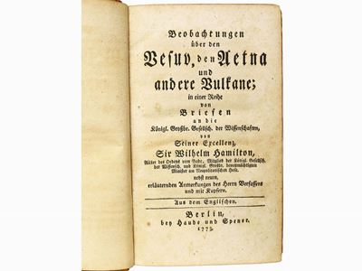 Beobachtungen Über Den Vesuv, Den Aetna Und Andere Vulkane ...