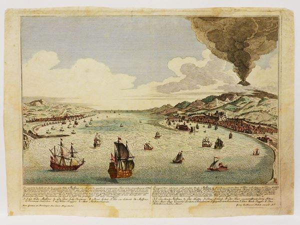 Georg Balthasar Probst - Prospect de la belle et de la grande Ville Messine en Sicilie 1783