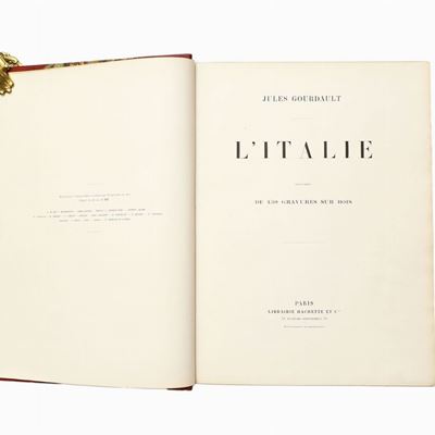 L'italie Illustrée De 450 Gravures Sur Bois