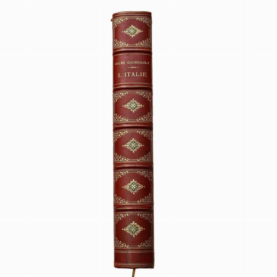 Jules Gourdault - L'italie Illustrée De 450 Gravures Sur Bois