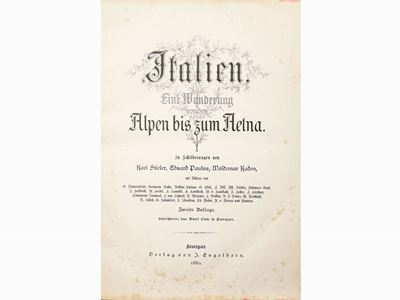 Italien Eine Wanderung Von Den Alpen Bis Zum Aetna ...