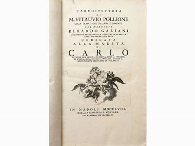 L'architettura di M. Vitruvio Pollione ...
