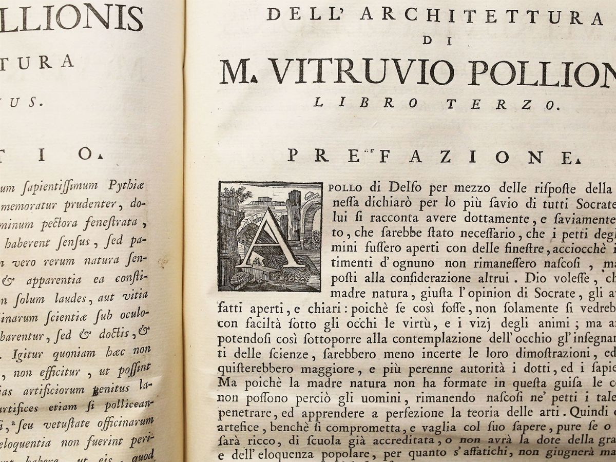 Pollio Vitruvius - L'architettura di M. Vitruvio Pollione ...