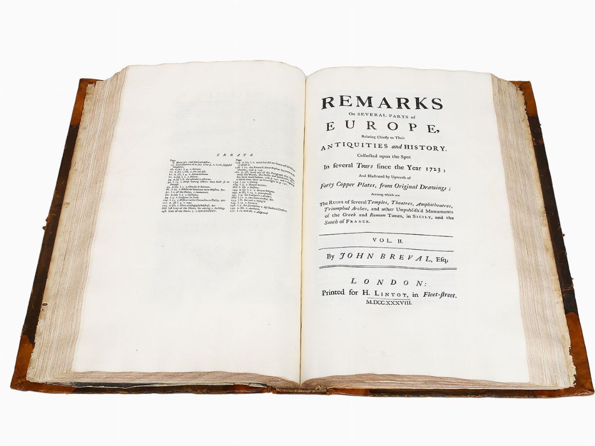John Breval - Remarks On Several Parts Of Europe ...