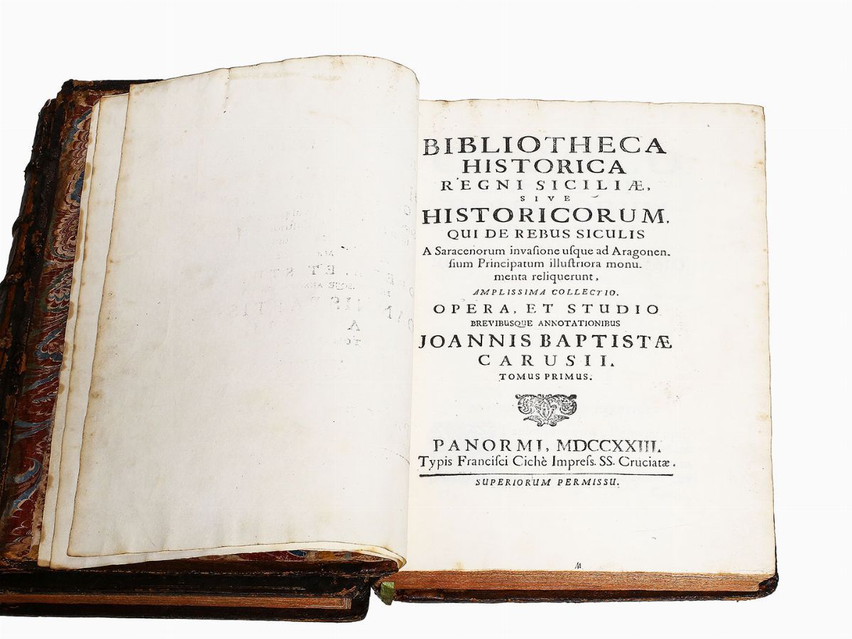 Giovanni Battista Caruso - Bibliotheca Historica Regni Siciliae ...
