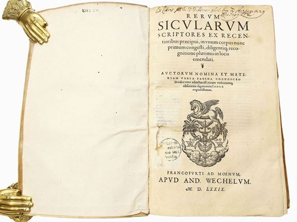 Tommaso Fazello - Rerum Sicularum scriptores ...