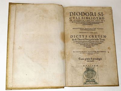 Diodori Siculi Bibliothecae Historicae Libri XV ...