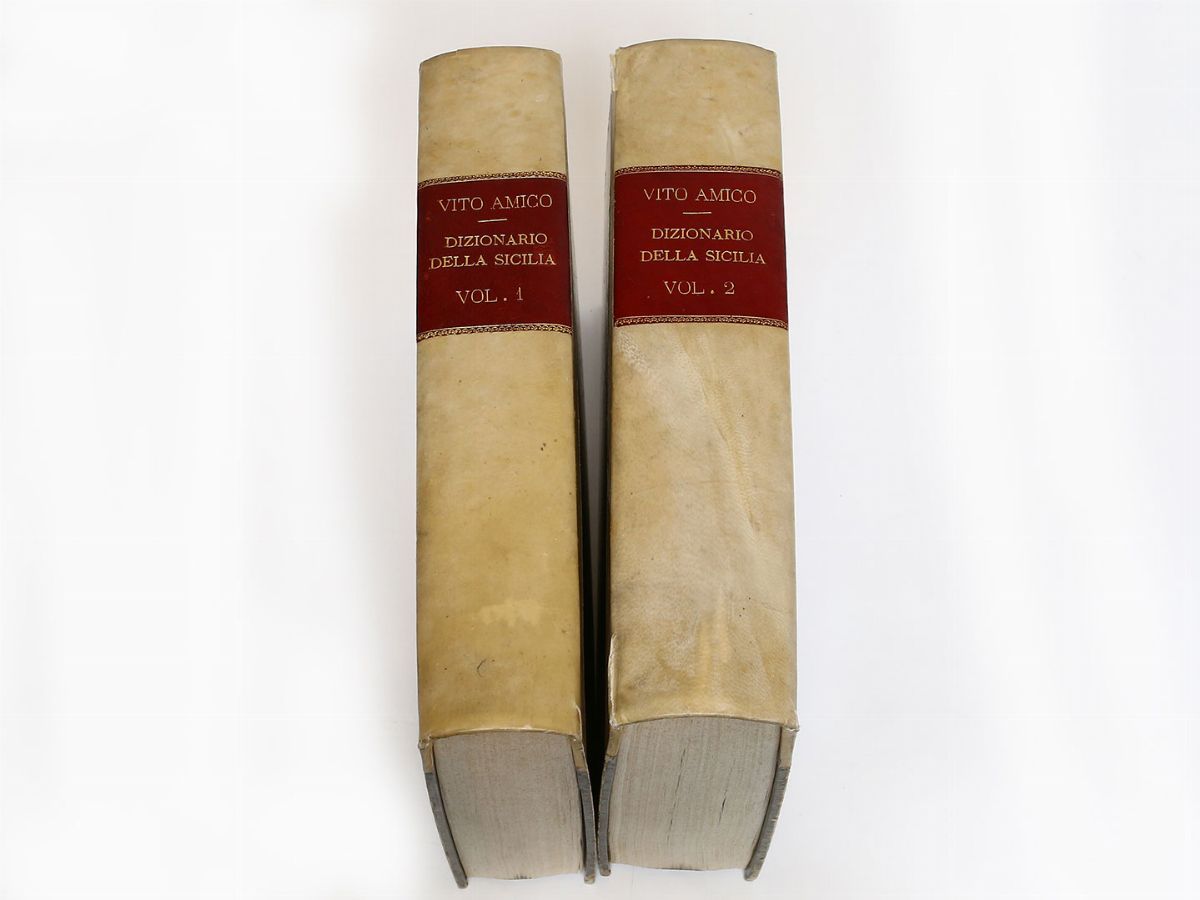 Vito Maria Amico - Dizionario Topografico della Sicilia