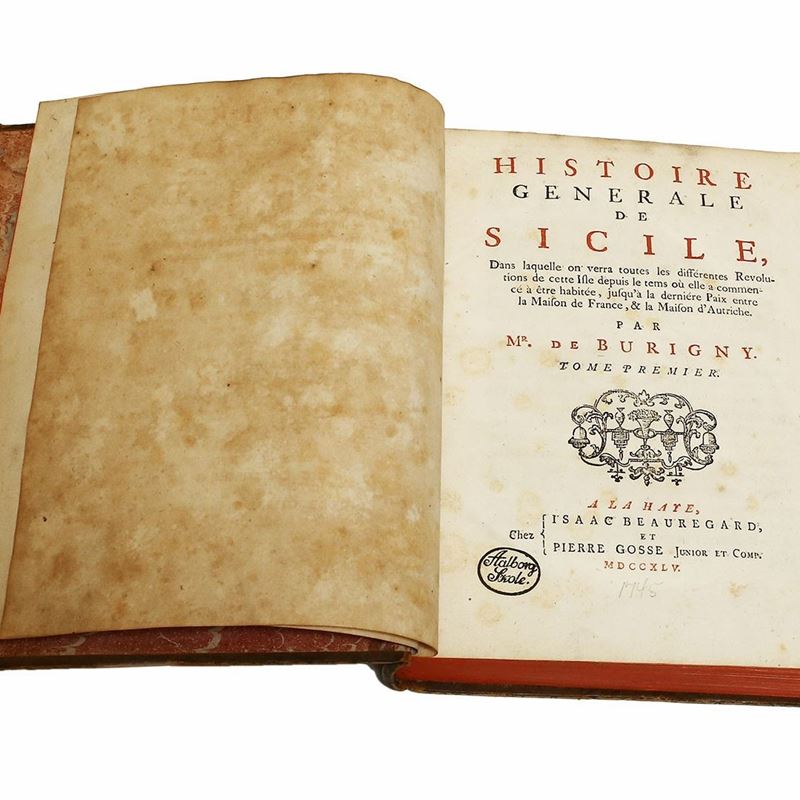 Jean De Burigny Levesque - Histoire Generale De Sicile ...