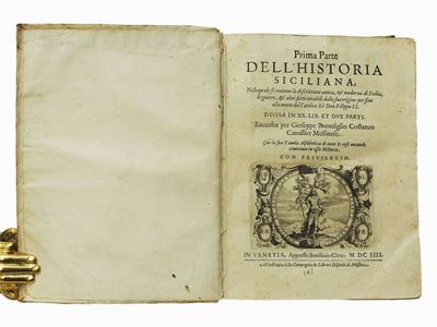 Dell'historia Siciliana ...