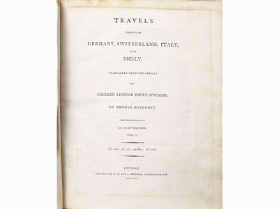 Travels Through Germany, Switzerland, Italy, And Sicily ...