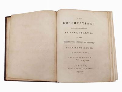 Some Observations Made in Travelling Through France, Italy, &C. in The Years 1720, 1721, And 1722