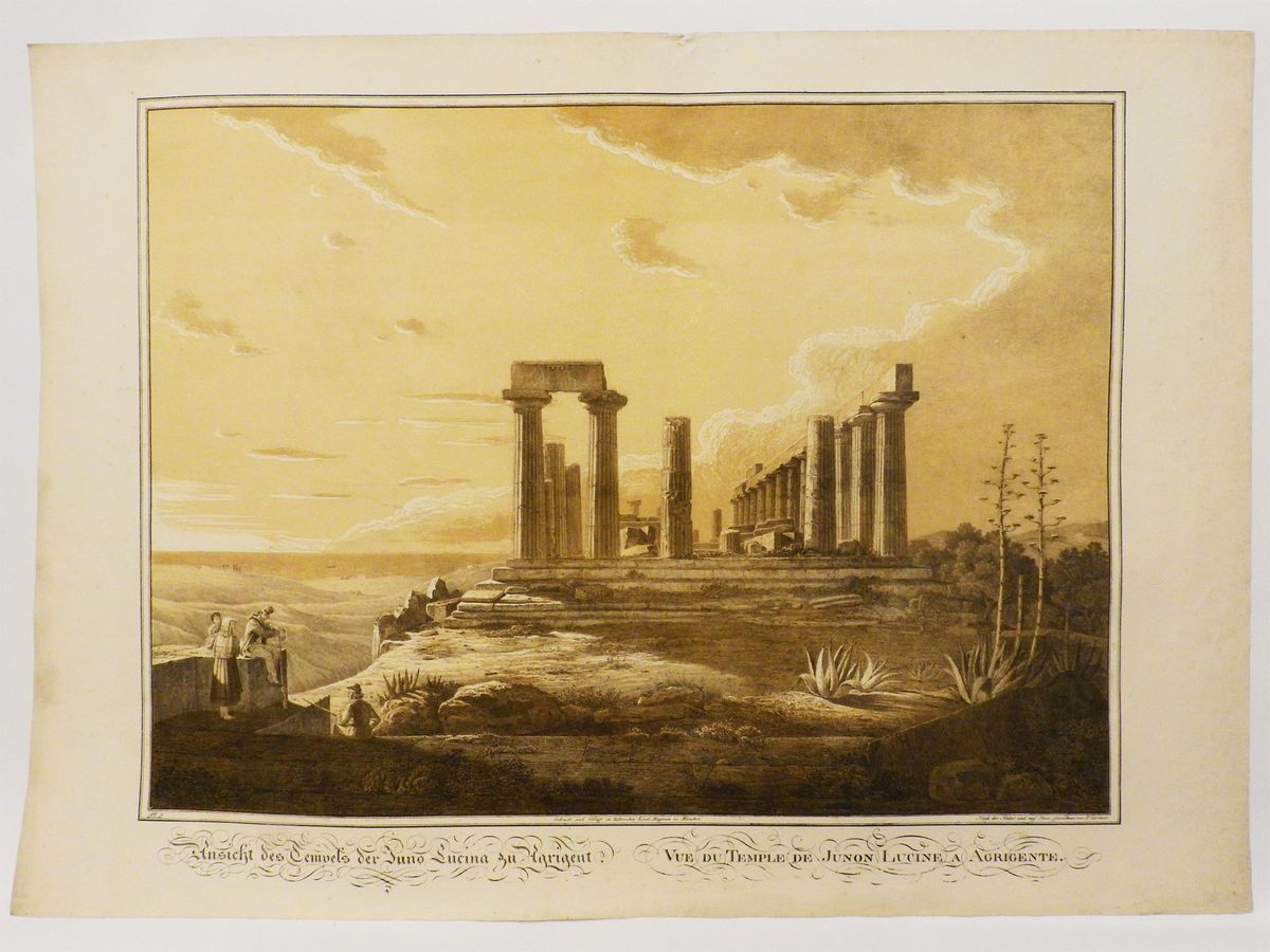 Friedrich Von Gartner - Ansichten Der Am Meisten Erhaltenen Griechischen Monumente Siciliens