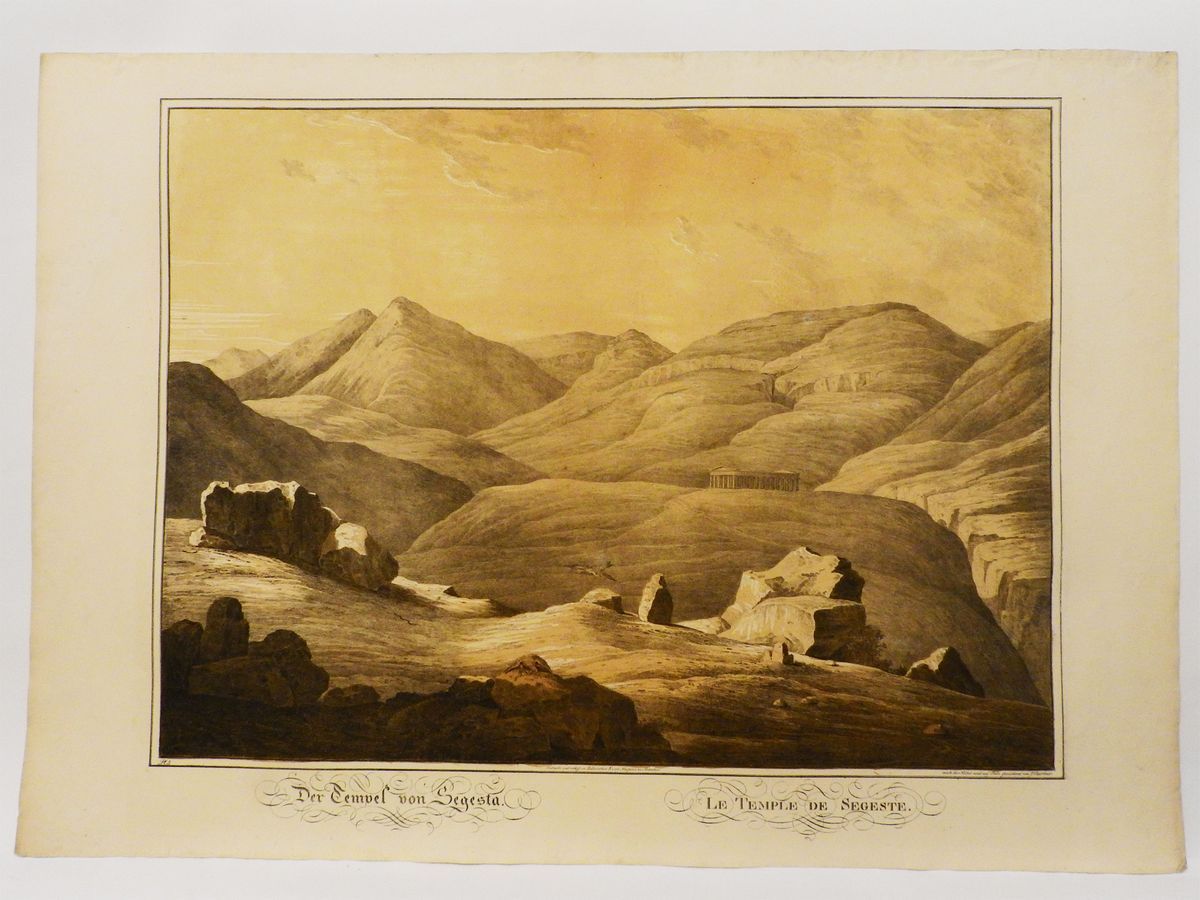 Friedrich Von Gartner - Ansichten Der Am Meisten Erhaltenen Griechischen Monumente Siciliens