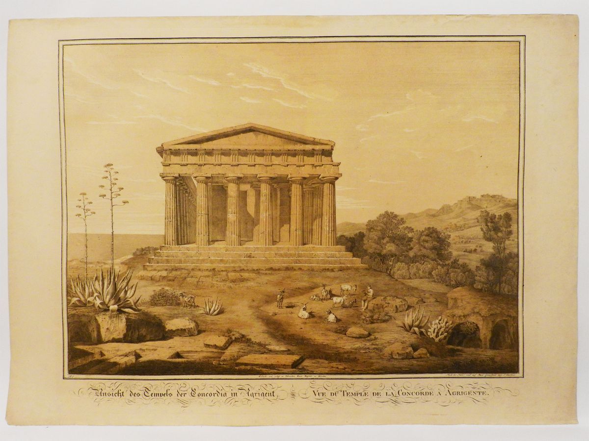 Friedrich Von Gartner - Ansichten Der Am Meisten Erhaltenen Griechischen Monumente Siciliens