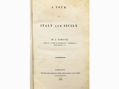 A Tour in Italy And Sicily
