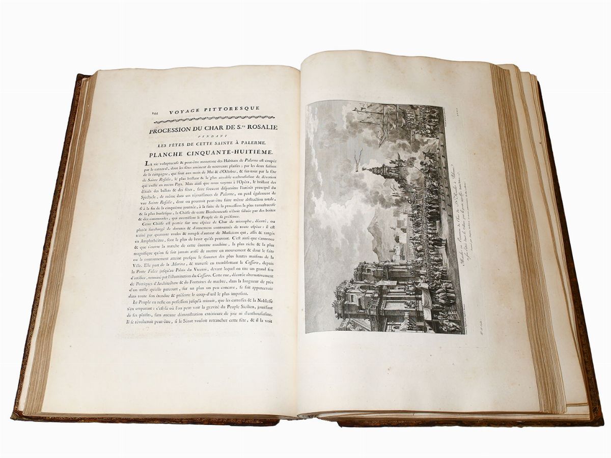 Jean Claude Richard De Saint-non - Voyage Pittoresque Ou Description Des Royaumes De Naples Et De...