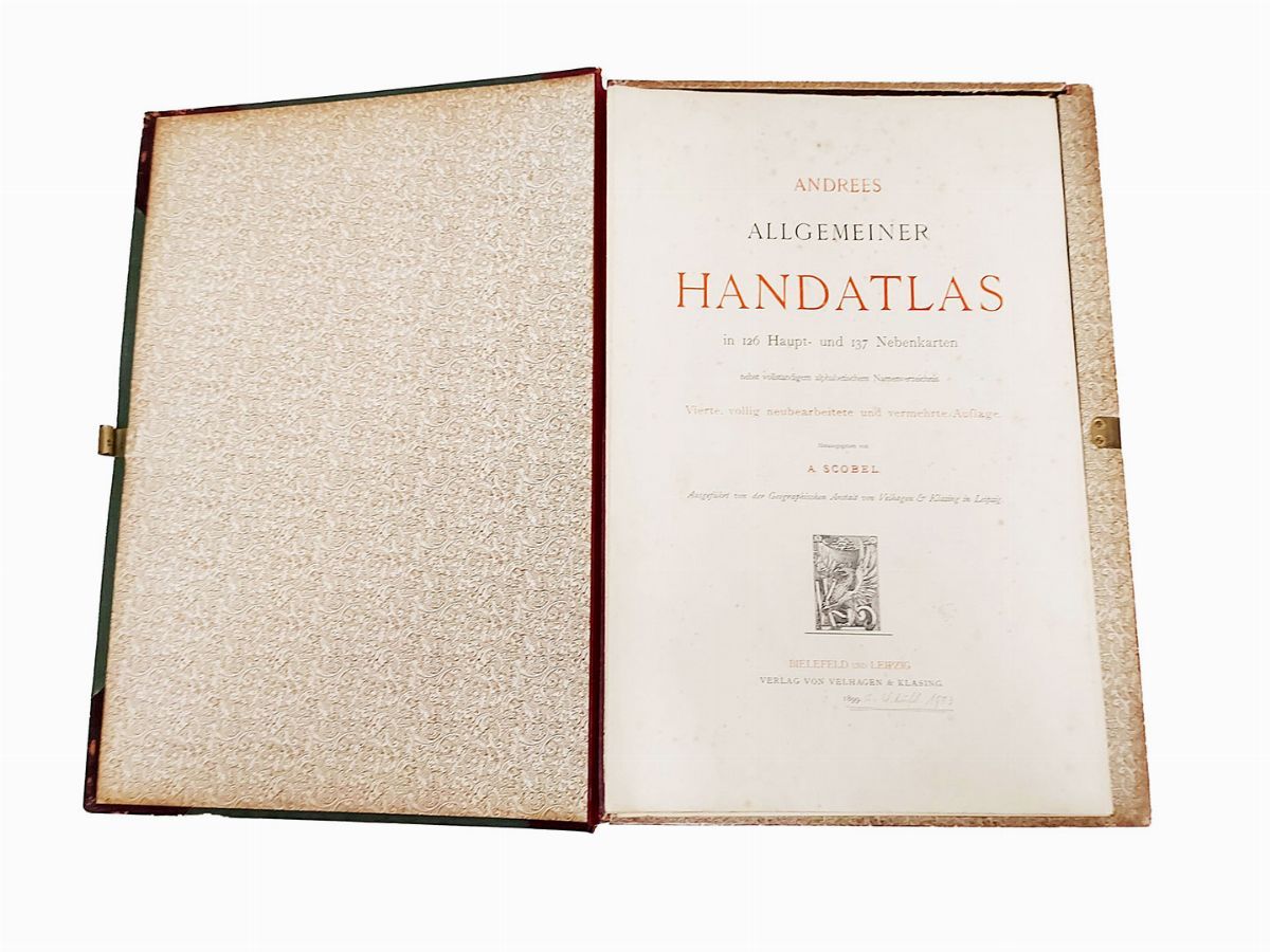 Andrees Allgemeiner Handatlas ...