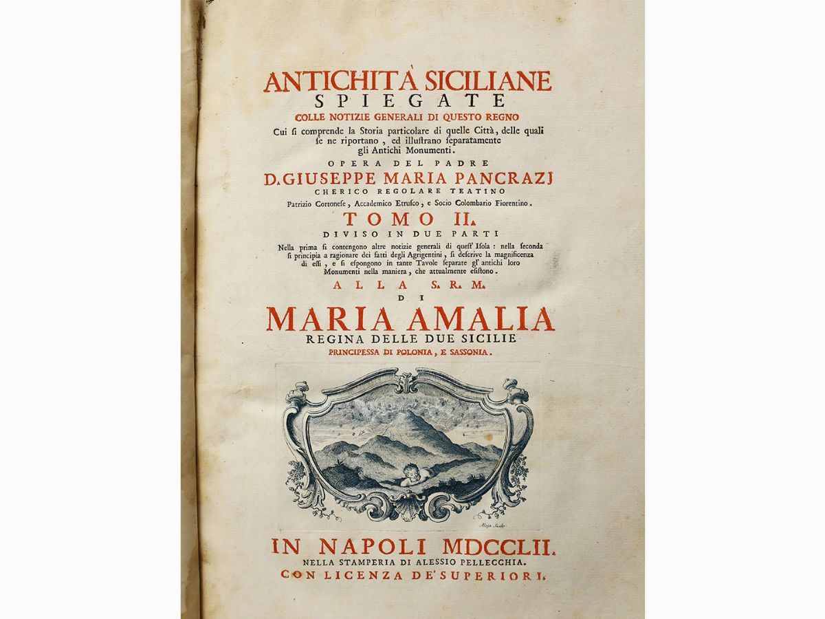 Giuseppe Maria Pancrazi - Antichità Siciliane Spiegate ...