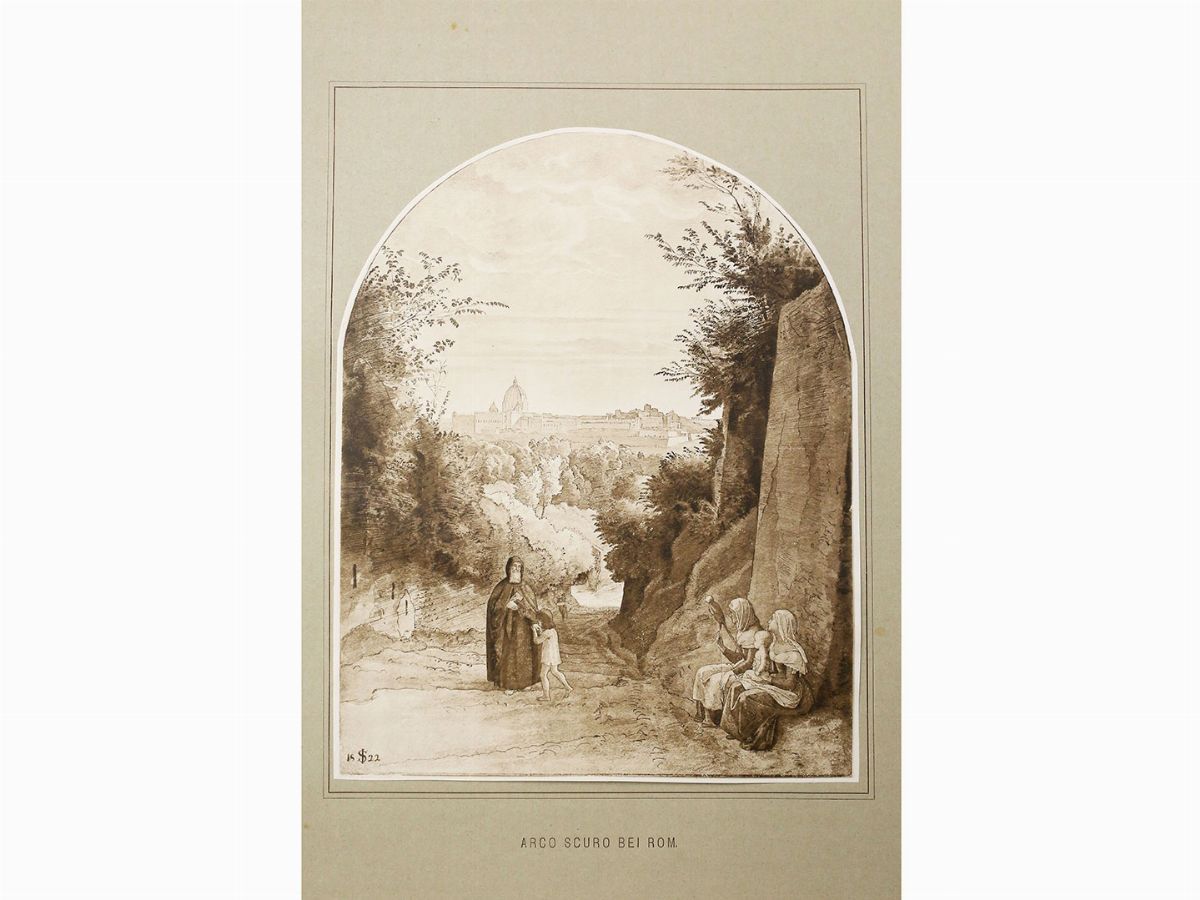 Julius Schnorr Von Carolsfeld - Landschaftsbilder Aus Italien ...