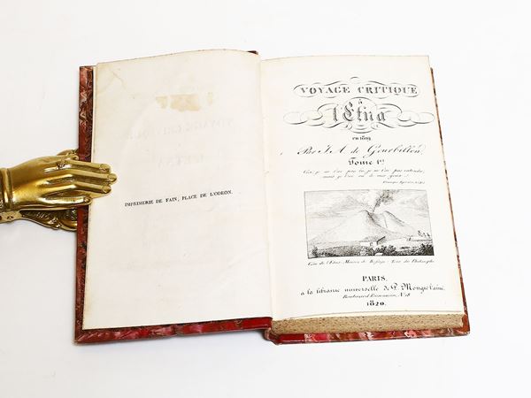 Joseph-Antoine de Gourbillon - Voyage critique a l'Etna en 1819