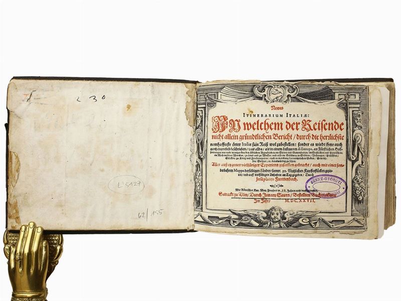 Joseph Furtenbach - Newes Itinerarium Italiae ...