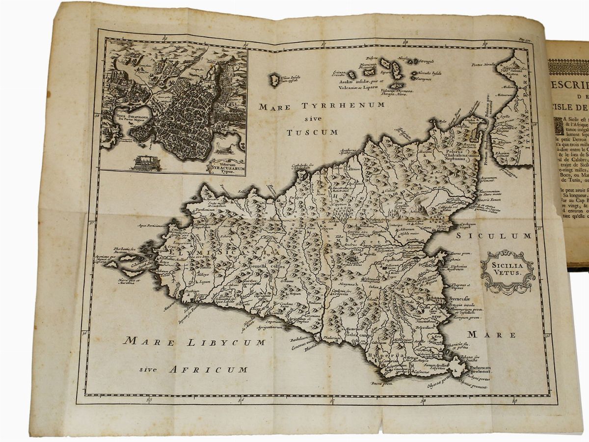 Del Callejo Y Angulo Pedro - Apary Agatin - Description De L'isle De Sicile, Et De Ses Cotes Mari...