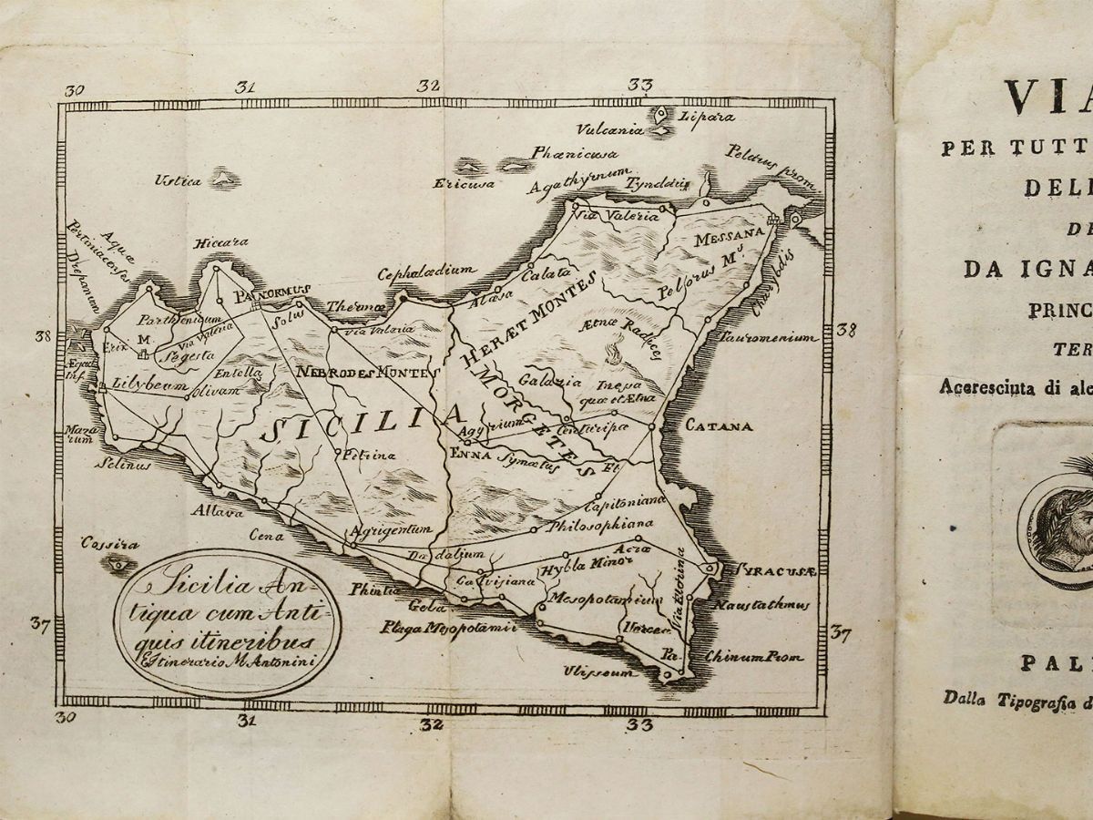 Ignazio Paternò Castello (principe di Biscari) - Viaggio per Tutte le Antichità della Sicilia ...