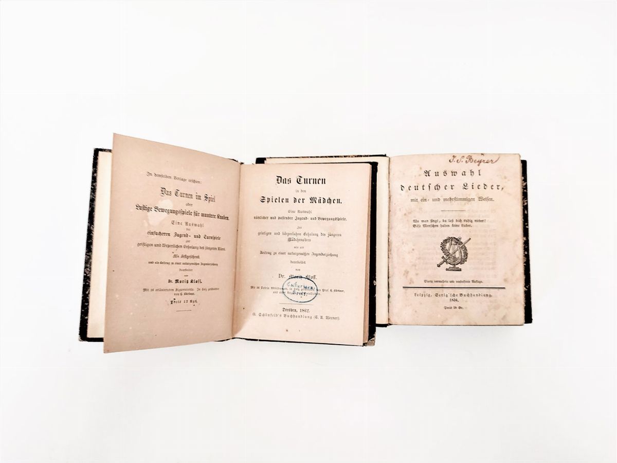 Lotto di Due Libri D'epoca di Musica