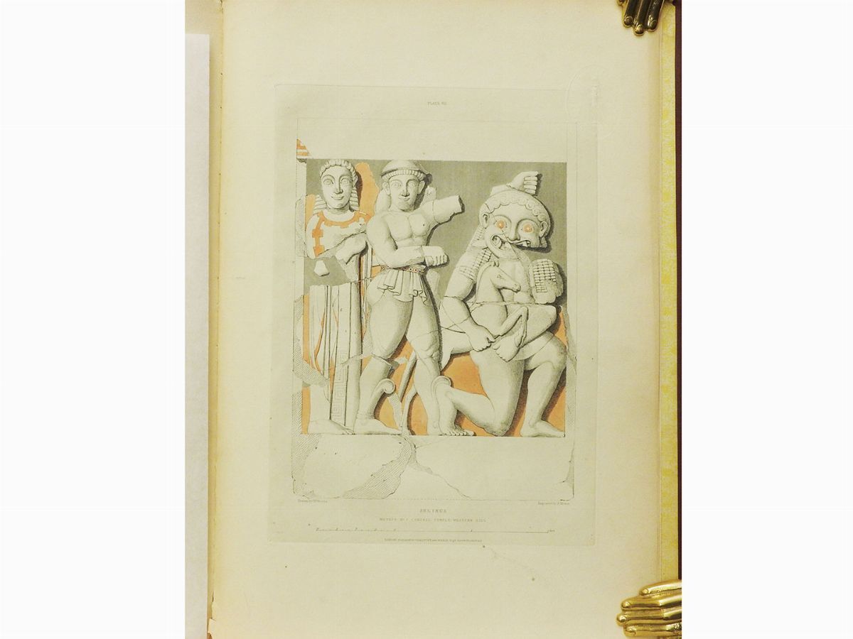 Evans Thomas - Angell Samuel - Sculptured Metopes Discovered Amongst The Ruins ...