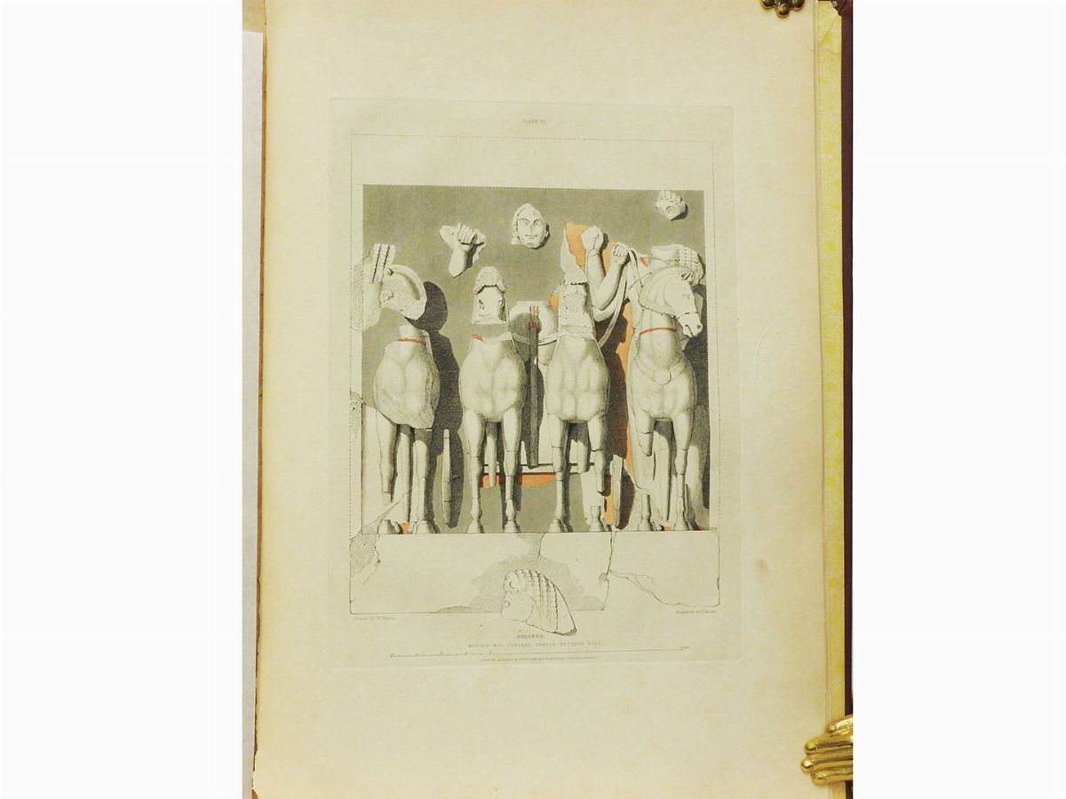 Evans Thomas - Angell Samuel - Sculptured Metopes Discovered Amongst The Ruins ...