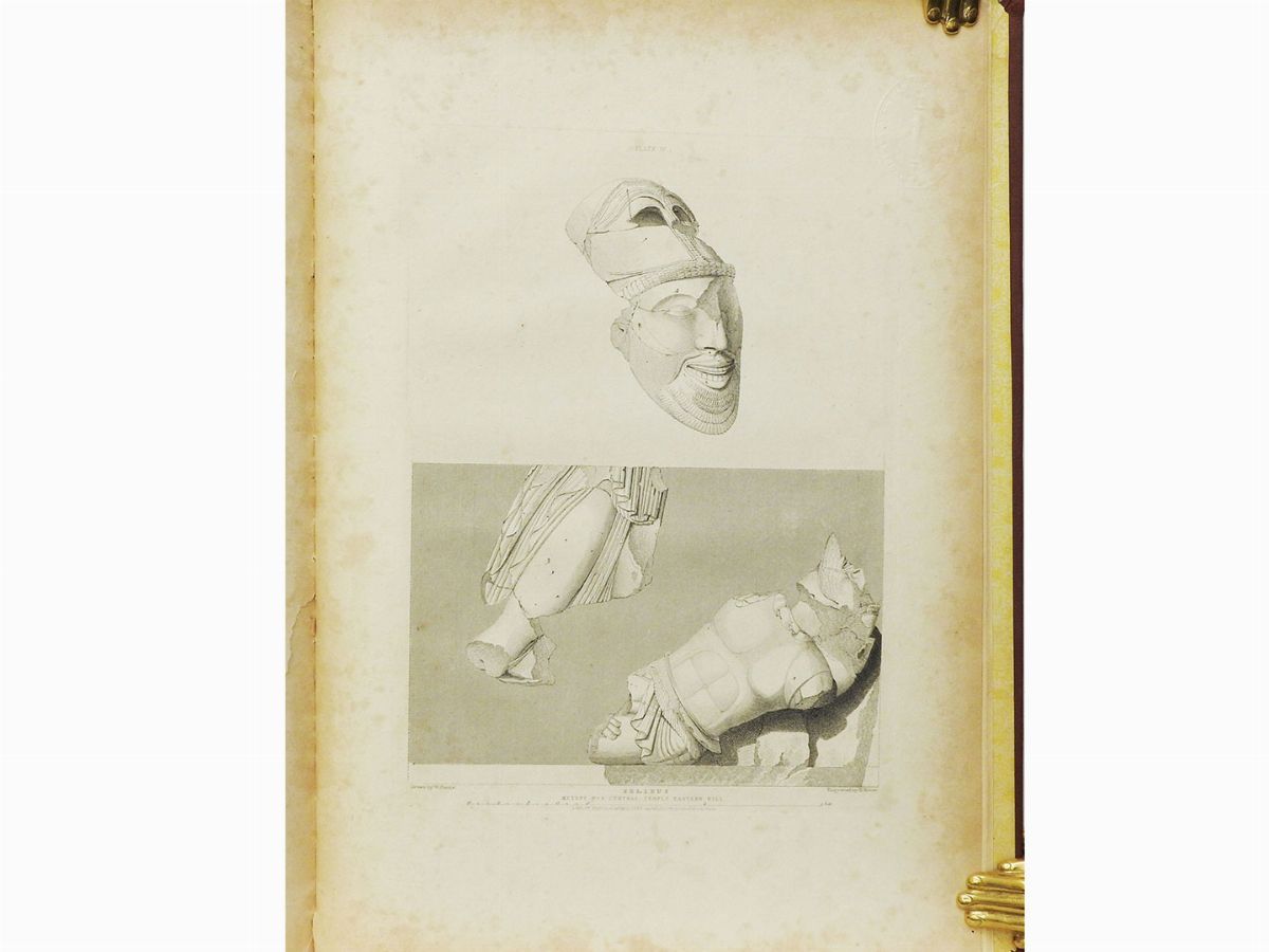 Evans Thomas - Angell Samuel - Sculptured Metopes Discovered Amongst The Ruins ...