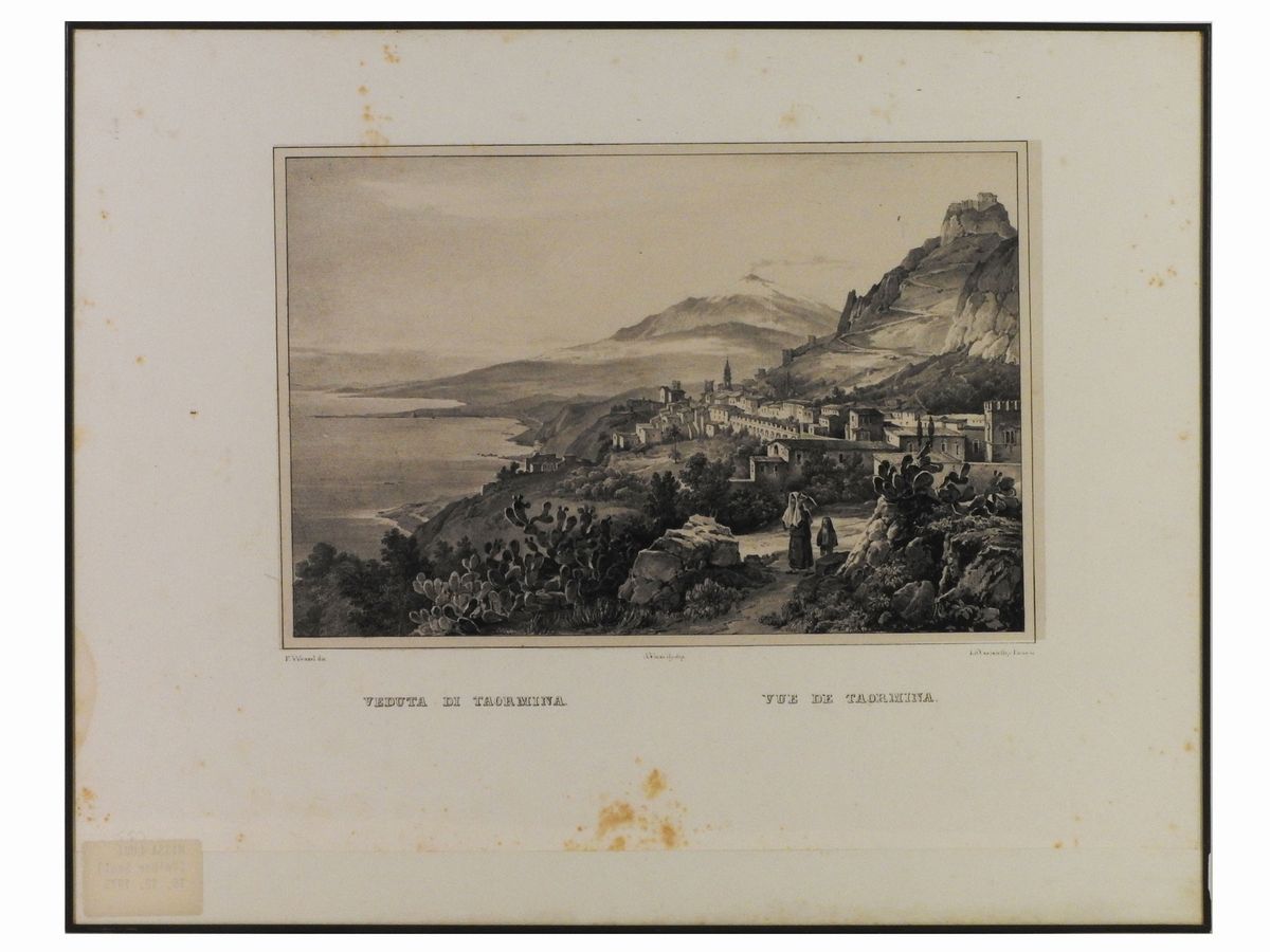 Vedute di Taormina, Capo Sant'andrea (taormina) e Teatro Antico di Taormina